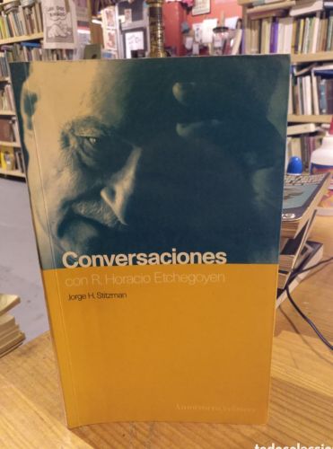 Portada del libro de Stitzman Conversaciones con Etchegoyen