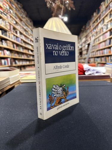 Portada do libro de Xa vai o griffon no vento