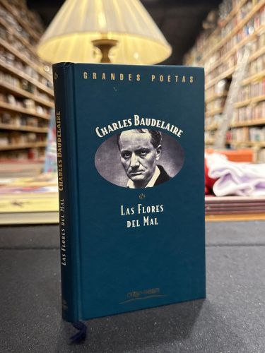 Portada do libro de Las flores del mal