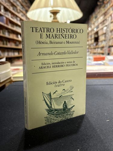 Portada do libro de Teatro histórico e mariñeiro