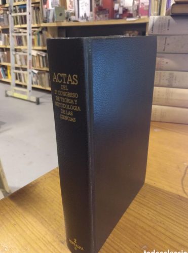 Portada del libro de Actas II Congreso de Teoría y metodología de las ciencias