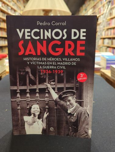 Portada do libro de Vecinos de sangre