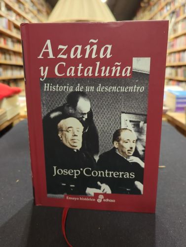 Portada do libro de Azaña y Cataluña