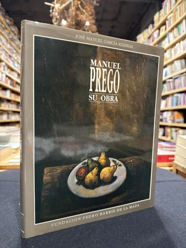 Portada do libro de Manuel Prego. Su obra