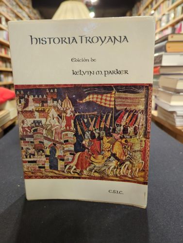 Portada do libro de Historia Troyana