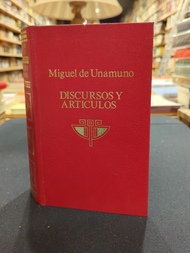 Portada del libro de Discursos y artículos