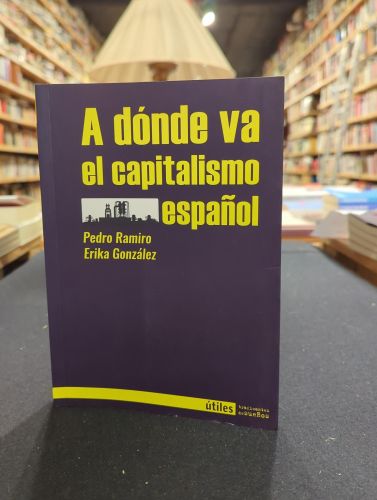 Portada del libro de A dónde va el capitalismo español