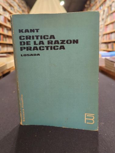 Portada do libro de Crítica de la razón práctica