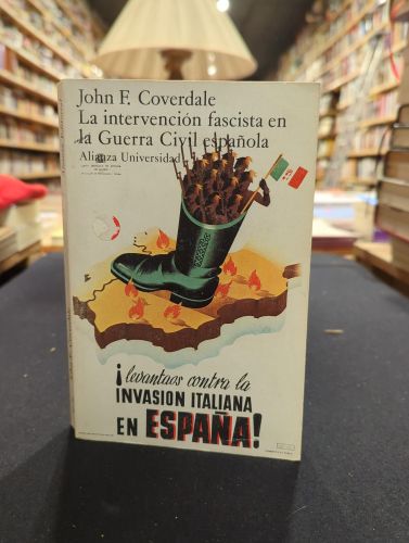 Portada do libro de La intervención fascista en la Guerra Civil española