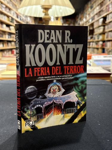 Portada do libro de La feria del terror