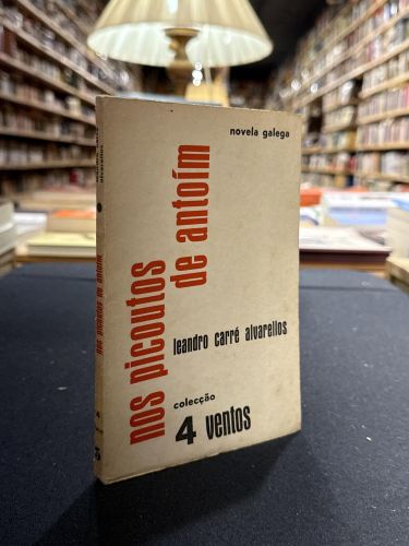 Portada del libro de nos picoutos de antoím. novela galega (1ºed)