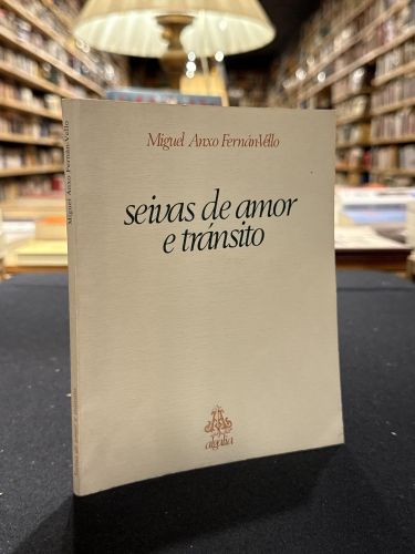 Portada del libro de Seivas de amor e tránsito