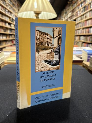 Portada do libro de As fontes no concello de Betanzos
