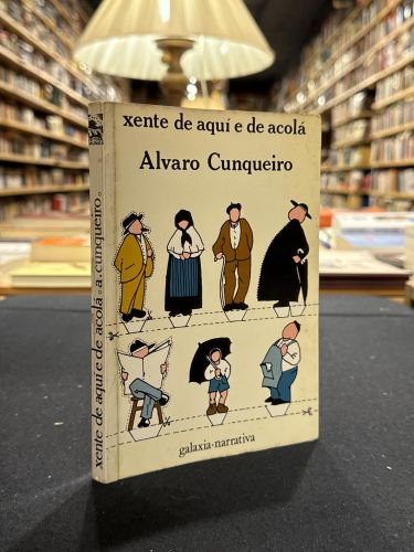 Portada del libro de Xente de aquí e de acolá