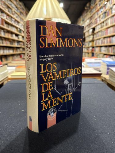 Portada do libro de Los vampiros de la mente (1ªed)