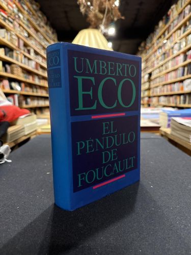 Portada do libro de El pendulo de Foucault