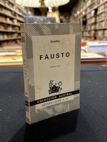 Portada del libro de Fausto