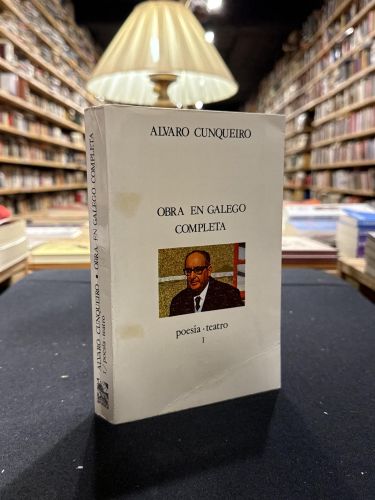 Portada do libro de Obra en galego completa I. Poesia-teatro