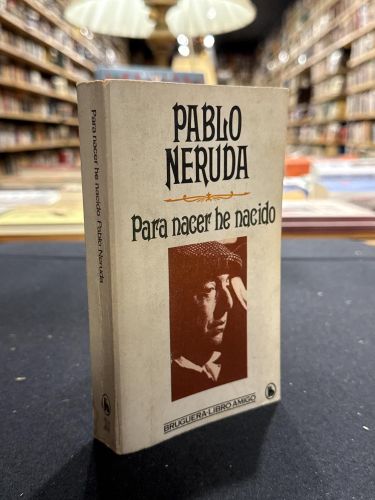 Portada do libro de Para nacer he nacido