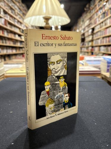 Portada do libro de El escritor y sus fantasmas