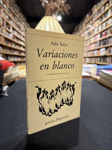 Portada do libro de Variaciones en blanco