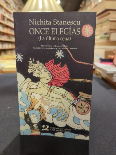 Portada do libro de Once elegías, la última cena