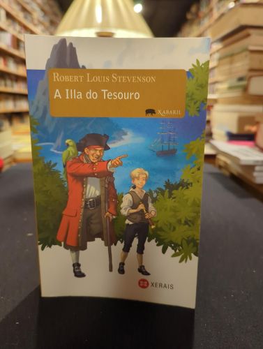 Portada del libro de A illa do tesouro