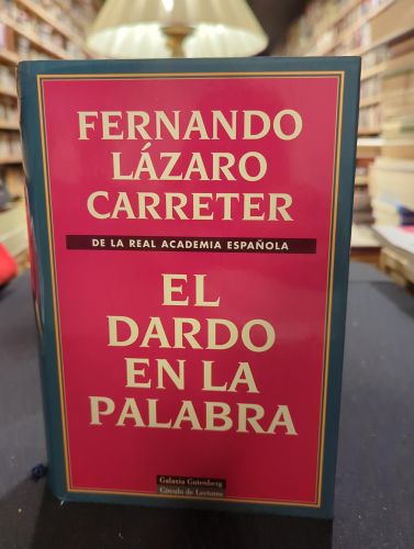 Portada do libro de El dardo de la palabra