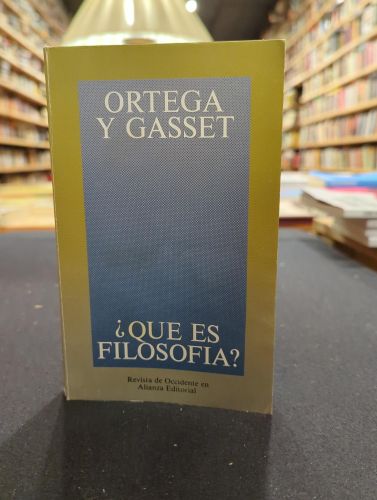 Portada do libro de ¿Qué es la filosofía? 