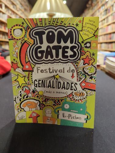 Portada do libro de Tom Gates: Festival de genialidades (más o menos)