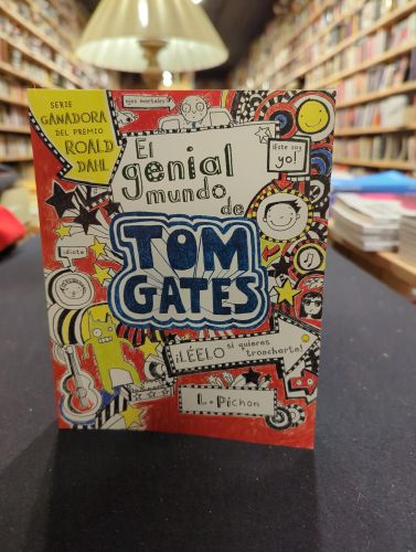 Portada do libro de El genial mundo de Tom Gates