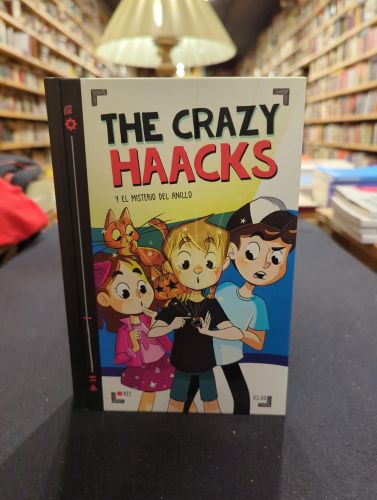 Portada del libro de The Crazy Haacks y el misterio del anillo (The Crazy Haacks 2)