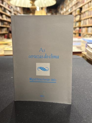Portada del libro de As certezas do clima