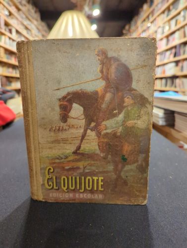 Portada del libro de EL QUIJOTE. Edición escolar