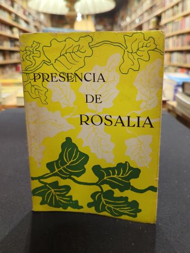 Portada del libro de Presencia de Rosalia