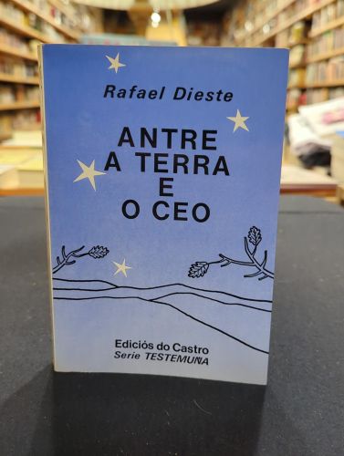 Portada do libro de Antre a terra e o ceo