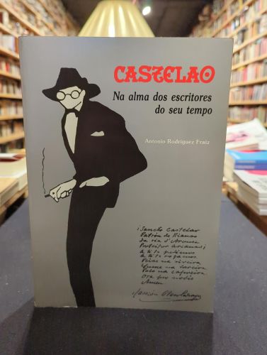 Portada do libro de Castelao. Na alma dos escritores do seu tempo