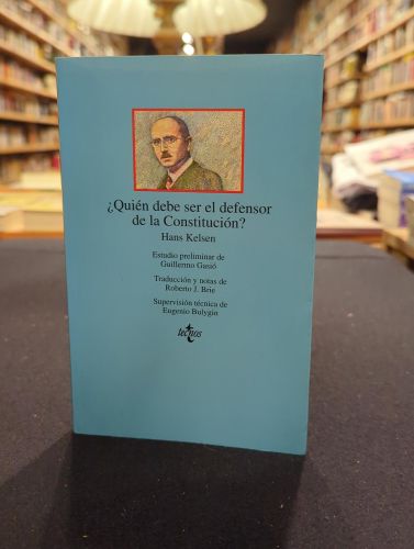 Portada do libro de ¿Quién debe ser el defensor de la Constitución?