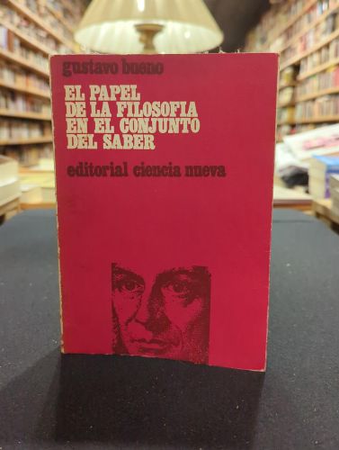 Portada do libro de El papel de la filosofía en el conjunto del saber