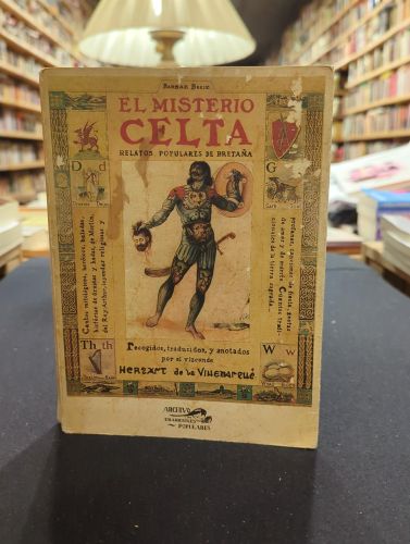 Portada do libro de El misterio celta