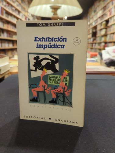 Portada do libro de Exhibición impúdica