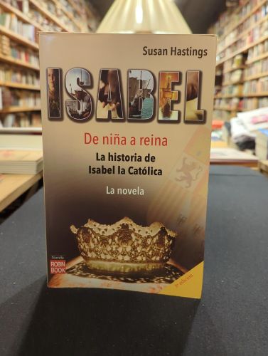 Portada do libro de Isabel, de niña a reina
