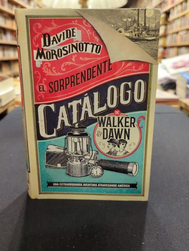 Portada do libro de El sorprendente catálogo de Walker & Dawn