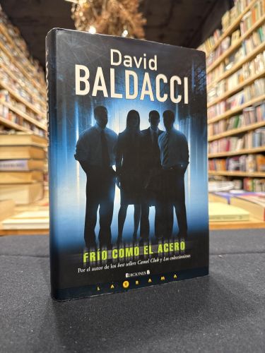 Portada do libro de Frío como el acero (Serie Camel Club 3)