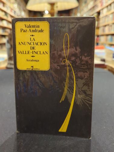 Portada do libro de La anunciación de Valle-Inclán
