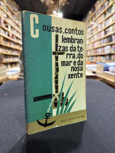 Portada del libro de Cousas, contos, lembranzas da terra, do mar e da nosa xente