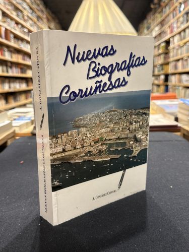 Portada del libro de Nuevas biografías coruñesas 