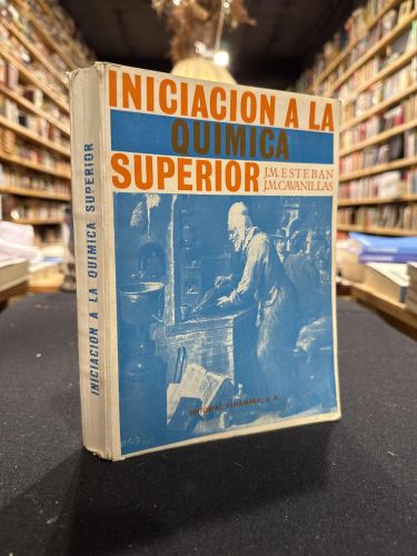 Portada do libro de Iniciación a la química superior