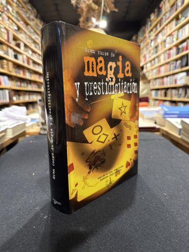 Portada do libro de Gran curso de magia y prestidigitación