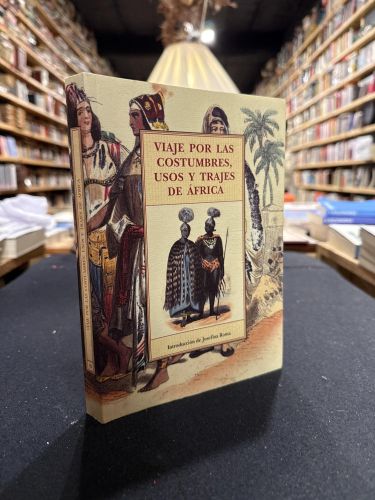 Portada do libro de Viaje por las costumbres, usos y trajes de África